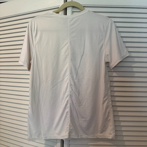 Fabletics 24-7 Tee in Cream Size M - Picture 3 of 3